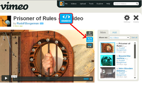 How To Embed Vimeo Into Html